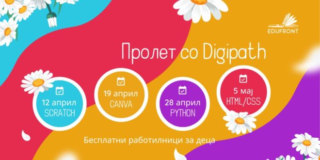 Пролет со Digipath: одржани бесплатни онлајн работилници за деца